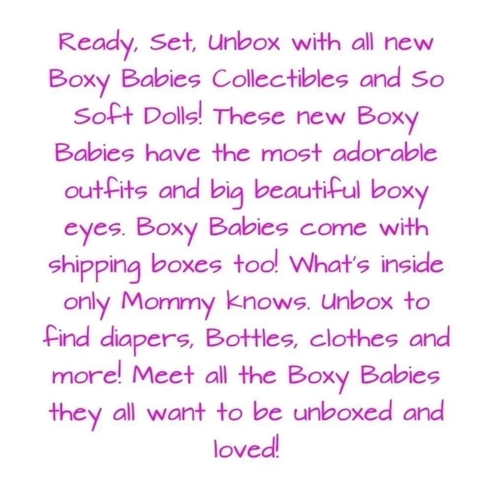 Boxy Girls My Boxy Babies Doll Eevie - Picture 3 of 3